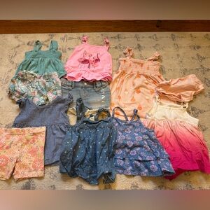 Colorful Baby Girl Clothing Bundle 24 Month